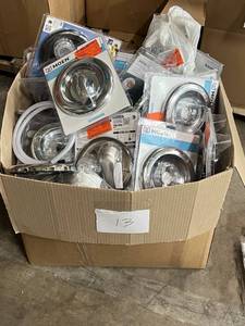lot 13 image: Huge Lot of Moen Trim Kits, Hoses and Misc.. (Great for eBay sellers)