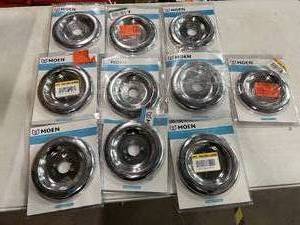 lot 22 image: HUGE LOT of 10 MOEN 179102 Shower Trim - Sells GREAT on eBay ($19.99 retail)