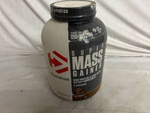 6lb Container of Dymatize Super Mass Gainer - Rich Chocolate
