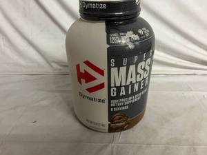 6lb Container of Dymatize Super Mass Gainer - Rich Chocolate