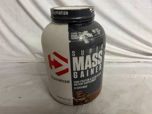 6lb Container of Dymatize Super Mass Gainer - Rich Chocolate