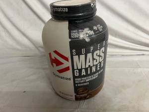 6lb Container of Dymatize Super Mass Gainer - Rich Chocolate