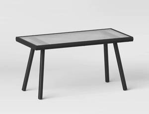 Room Essentials Metal Mesh Patio Coffee Table