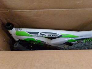 lot 20 image: AS IS - DEFECTIVE Triton Pathfinder Elite 27-Speed Mountain Bike - GreenSilver