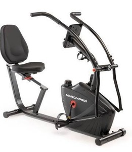 lot 30 image: Marcy Dual Action Recumbent Bike - Body Cycle with Adjustable Seat and Handlebar