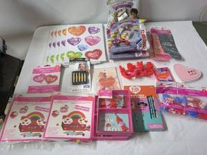 lot 84 image: Valentines Day Craft and Party Supplies Collection