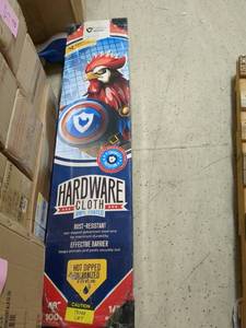lot 101 image: 100 ft x 48 in Hardware Cloth Vinyl Coated - Rust-Resistant