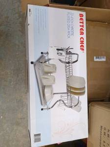 lot 149 image: Better Chef 21-Inch Chrome Plated Dish Rack