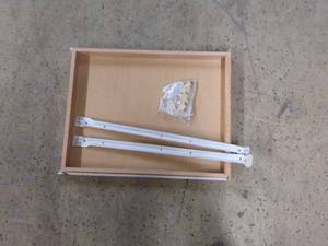 lot 187 image: Hampton Bay 21 Base Tray Kit with Drawers and Hardware