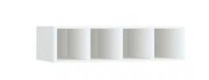 lot 189 image: New 24 Wall Cube Organizer in Polar White