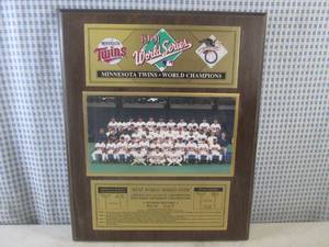 (B-1) Minnesota Twins 1991 World Ch...