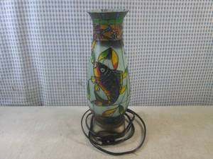 (FS) Stained Glass Fish Lamp 12 12...