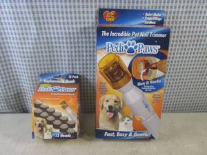 (H-2) Pedi-Paws Pet Nail Trimmer wi...