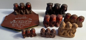 lot 71 image: Quit Monkeying Around Lots of Monkey Collectibles - Qty 7