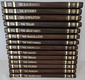 lot 169 image: Collection of Time Life THE OLD WEST Books - Qty 14