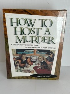lot 243 image: Vintage How To Host a Murder CLASS OF 54 New and Sealed Game