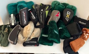 lot 299 image: Vintage Collectible GOLF CLUB Covers