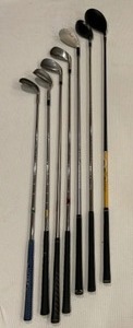lot 318 image: Variety of Specialized Single GOLF CLUBS Including GX7, Tight Lies, One Shot, Alien & More