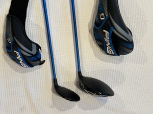 lot 315 image: PING Golf Clubs G30 Drivers 12 W Head Covers -Qty 2