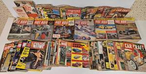 lot 283 image: Vintage 1955-60s Hot Rod & Other Car Magazines