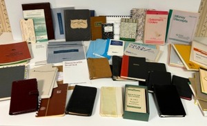 lot 353 image: Vintage Office Booklets Including Receipt Books, Securities Record Books, Tablets & More