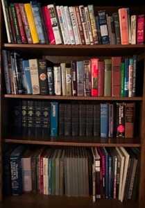 lot 356 image: Four Shelves of Diverse and Collectible Books