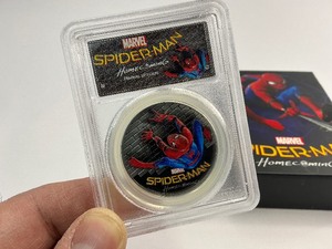 2017 Spiderman Silver OZ High Relief PR70DCAM