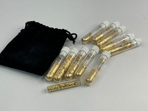 9x Vials of Gold Flake