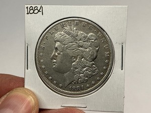 1884 Morgan Silver Dollar