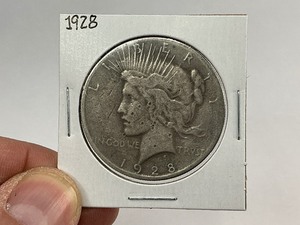 1928 Peace Silver Dollar
