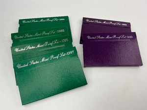 6 Proof Sets from 1991-1997