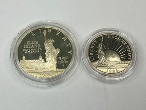 1986-S Proof Liberty 2pc Set