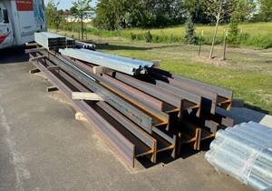 W10x49, W8x24 Steel Beams