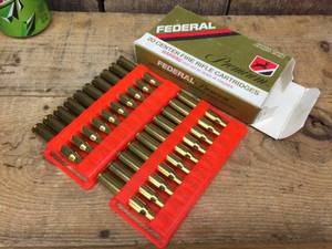 lot 122 image: Box Federal 280 Remington Cartridges