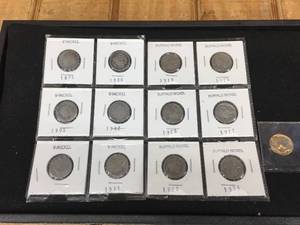 lot 165 image: Buffalo & V Nickels