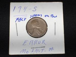 lot 167 image: 194 Error Cent