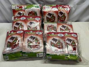 MM. 6x 6 kits (total 36 Houses)Cool2 Create 3D Gingerbread House Craft Art