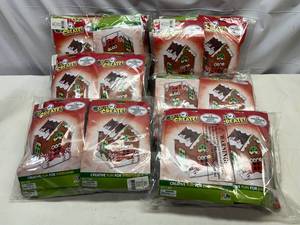 MM. 6x 6 kits (total 36 Houses)Cool2 Create 3D Gingerbread House Craft Art