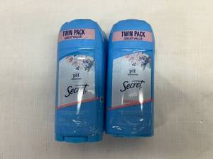 MM. 2 Twin Packs Secret PH Balanced Deodorant