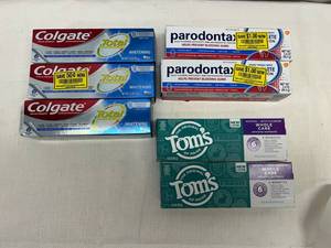 MM. 7 Tubes Toothpaste