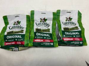 MM. 3x 12oz Greenies Orignals