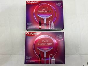 MM. 2x Colgate Optic White ComfortFit LED