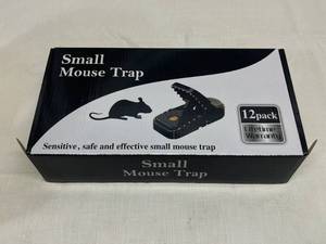 MM. 12x Small Mouse Traps