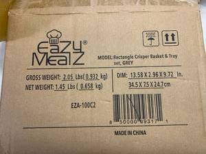 MM. Eazy Meal Crisper Basket & Tray