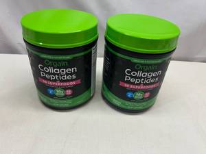 MM. 2x 16oz Orgain Collagen Peptides
