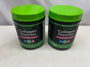 MM. 2x 16oz Orgain Collagen Peptides