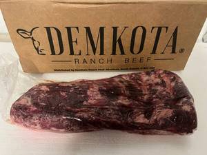 L. 9.90lbs Demkota Beef Boneless Striploin