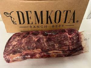 L. 9.50lbs Demkota Beef Boneless Striploin