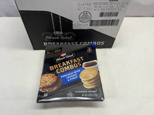 UP. 6x 4.33oz Hormel Black Label Breakfast Combos