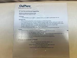 C. 3x 27oz Chef Pierre Apple Pies